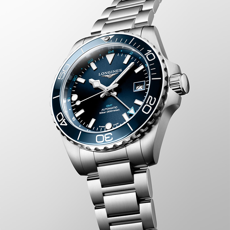 HydroConquest GMT · 41mm · L3.790.4.96.6 